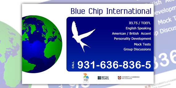Blue Chip - Business card