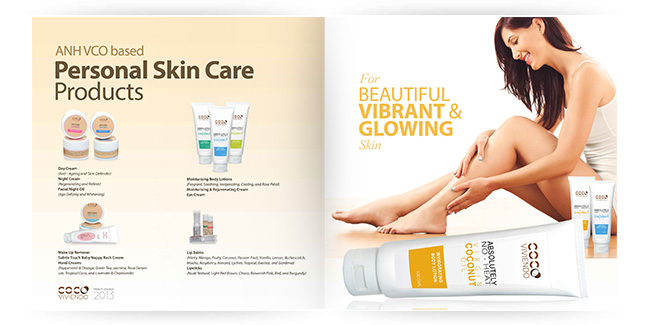 Coconut Products - Catalogue Design