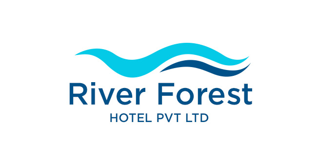 River Forest Hotel Logo Design